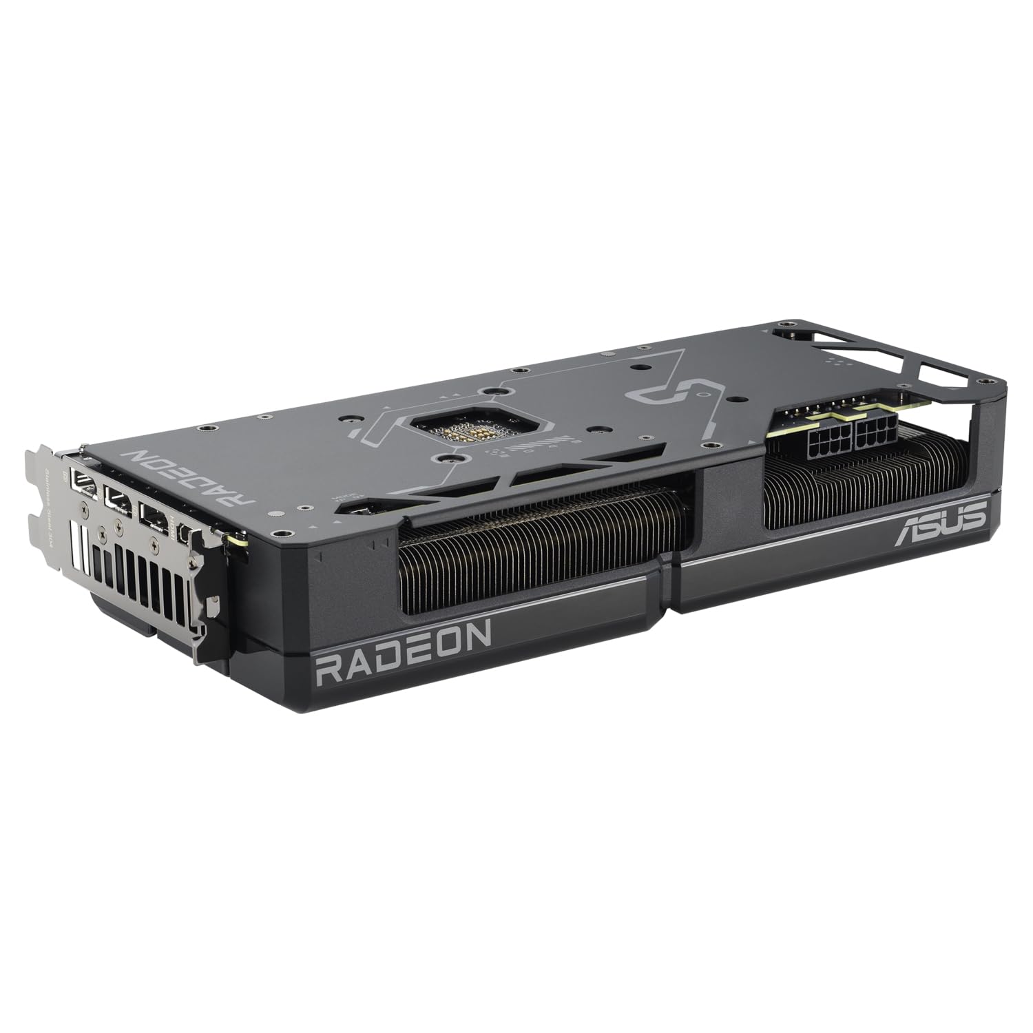 ASUS Dual Radeon RX 7700 XT OC Edition 12GB GDDR6 Gaming Grafikkarte (AMD Radeon RX7700XT, PCIe 4.0, 1x HDMI 2.1, 3X DisplayPort 2.1, DUAL-RX7700XT-O12G, schwarz)