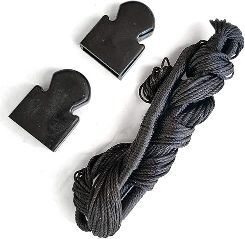 Ace Martial Arts Supply Reemplazo de cuerda de ballesta y tapas (50, 80, 150 y 180 libras)