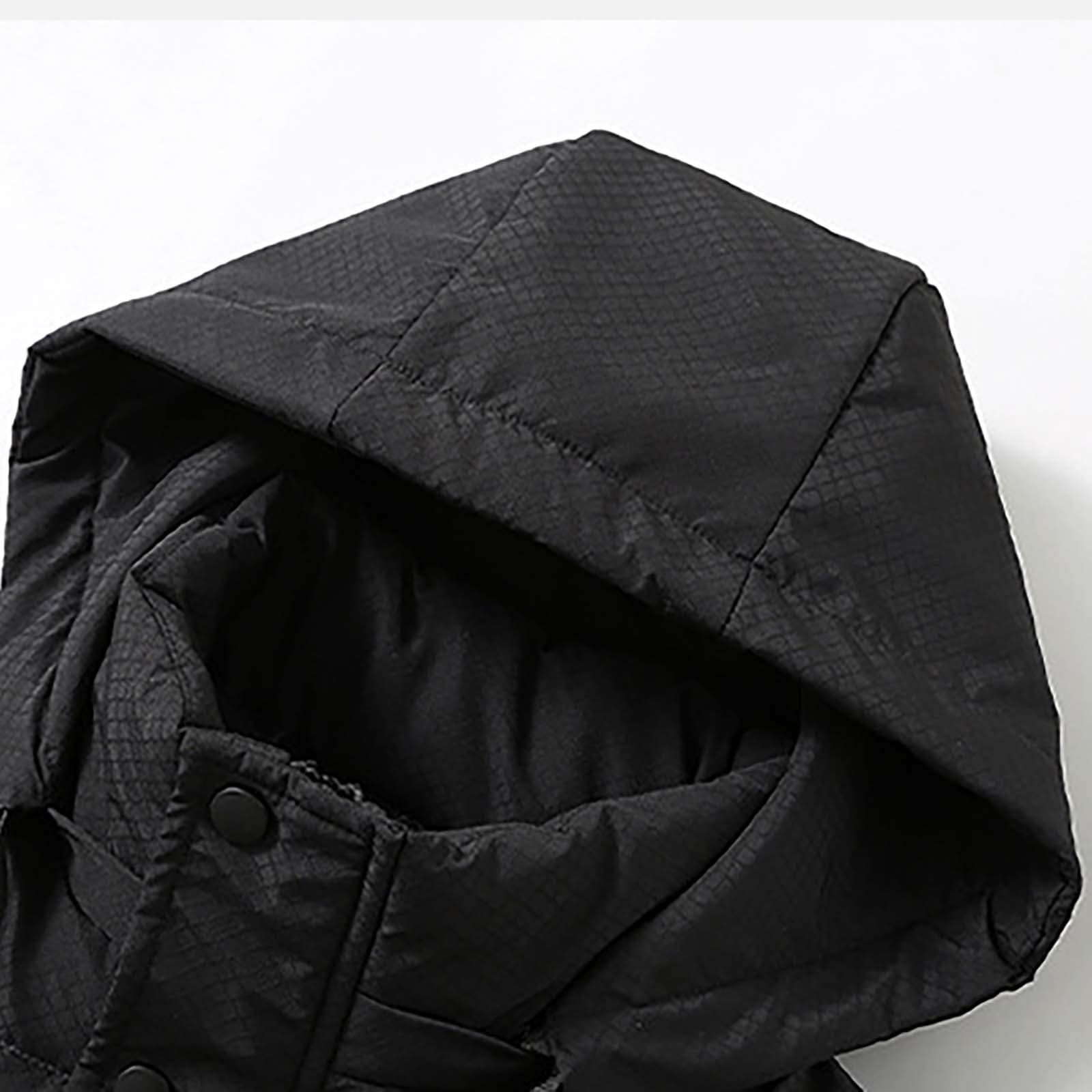 Chalecos cálidos para hombre, chaleco acolchado con capucha, chaleco grueso de invierno, resistente al viento, calentador de cuerpo, acolchado, aislante, cómodo, con capucha, chaqueta sin mangas con