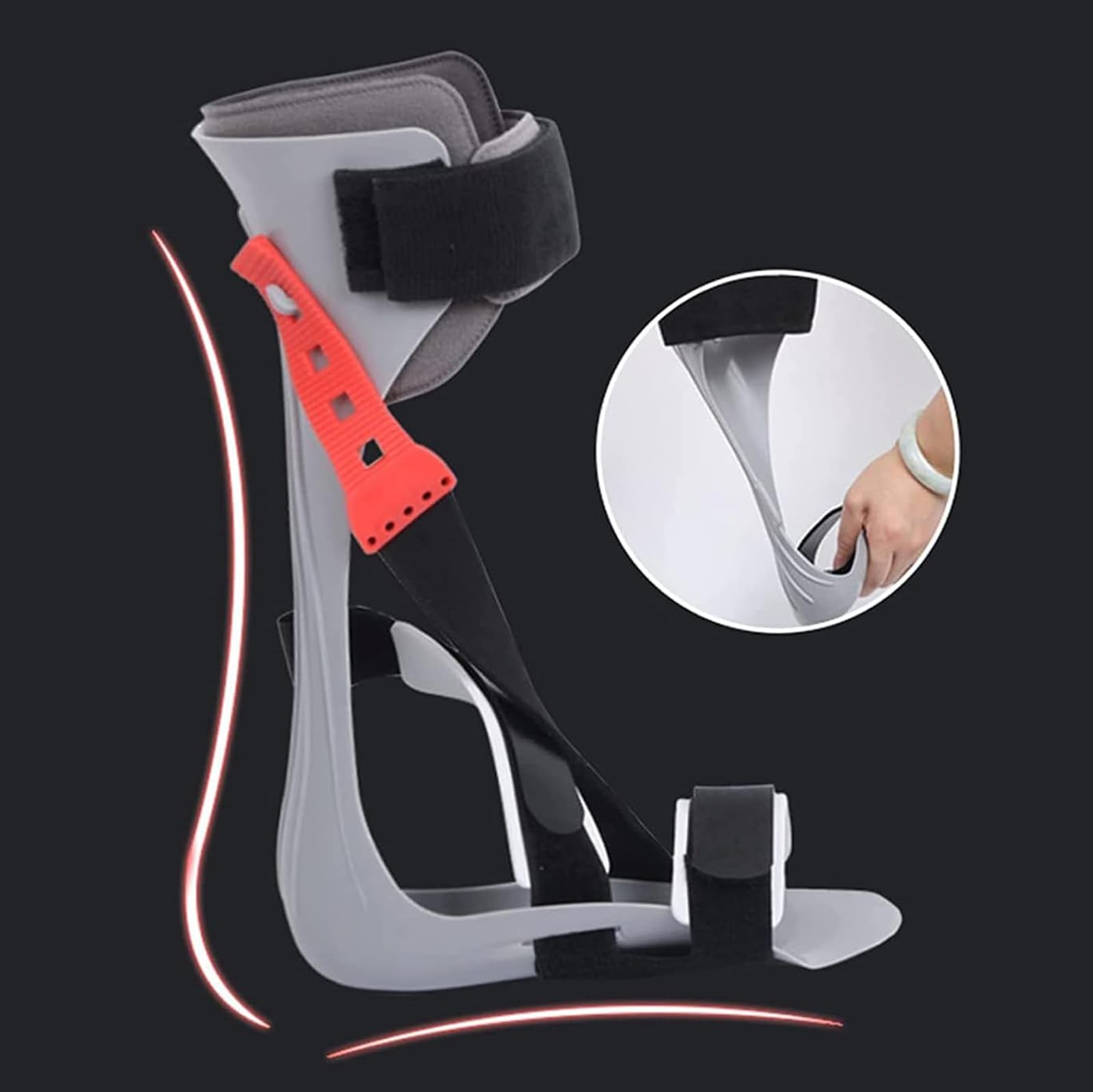 For Fascitis Plantar y tendinitis aquílea(Left,M)