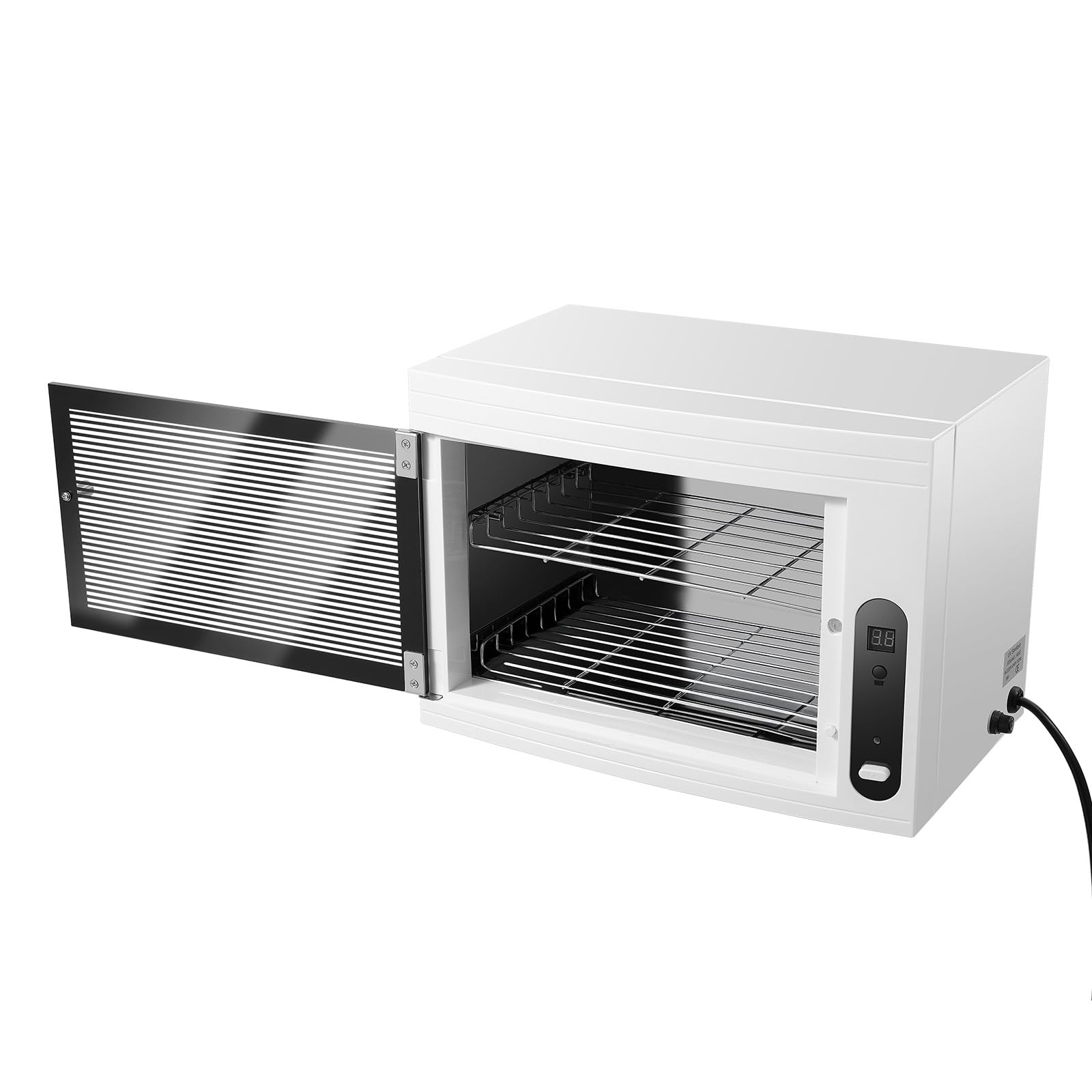 Pudełko do dezynfekcji UV i sterylizator UV 10 l (2,6 gal) z pojemnością do sterylizatora paznokci, automatyczne wyłączanie, sterylizator LED, cichy i zajmuje mało miejsca (30 x 20 x 20 cm)