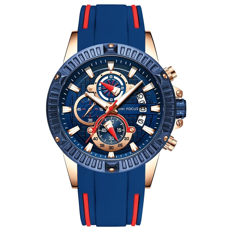 OVERFLY Analog Chronograph Sports Watch for Men (B0C4329K6X) Amazon Price History, Amazon Price Tracker