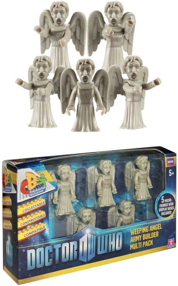 Character Building Weeping Angel Army Builder Pack