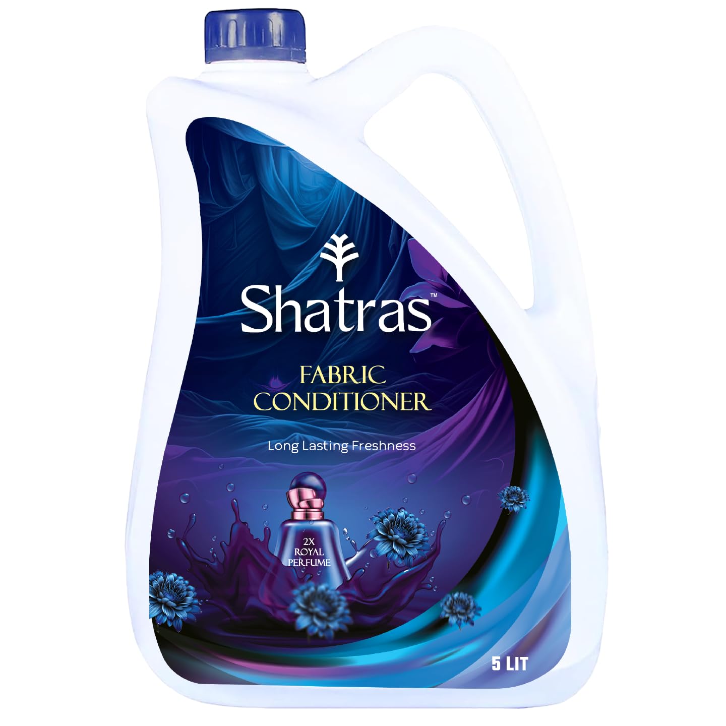 SHATRAS Combo Pack Of Lavender Royal Perfume Fabric Conditioner 2 X 5Liter | After Wash Liquid Fabric Softener With Long-Lasting Fragrance | Royal Perfume Fragrance For Your Fabrics (Pack Of 2) (B0D9KTGZNH) Amazon Price History, Amazon Price Tracker