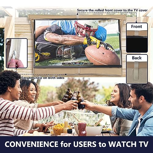 Outdoor-TV-Cover-48-50-for-Slim-TVs-Full-Zipper-Seamless-Opening-Design-HOMEYA-600D-Waterproof-Weatherproof-TV-Protector-with-Front-Flap-Remote-Control-Pocket-for-Outside-LED-LCD-Flat-Screen-TVs