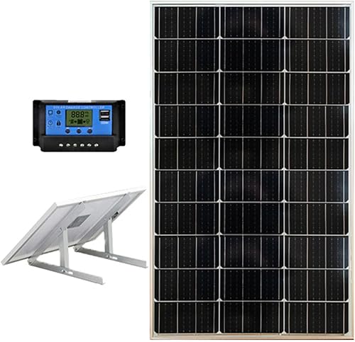 100W 12V Flexible Solar Panel Off Grid System 18V Photovoltaic Monocrystalline Module 30A Charge Controller for Caravan Home Roof Car Motorhome
