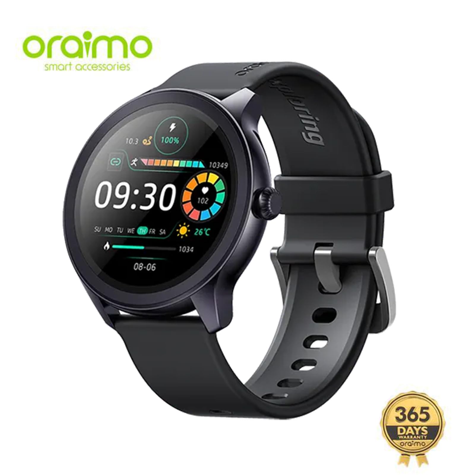 Watch 2R Intelligent Smartwatch with 1.39" TFT Screen for Fitness