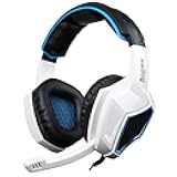 Anivia Computer Headset Headphones, 3.5mm Wired Over Ear Stereo Gaming Headsets with Microphone