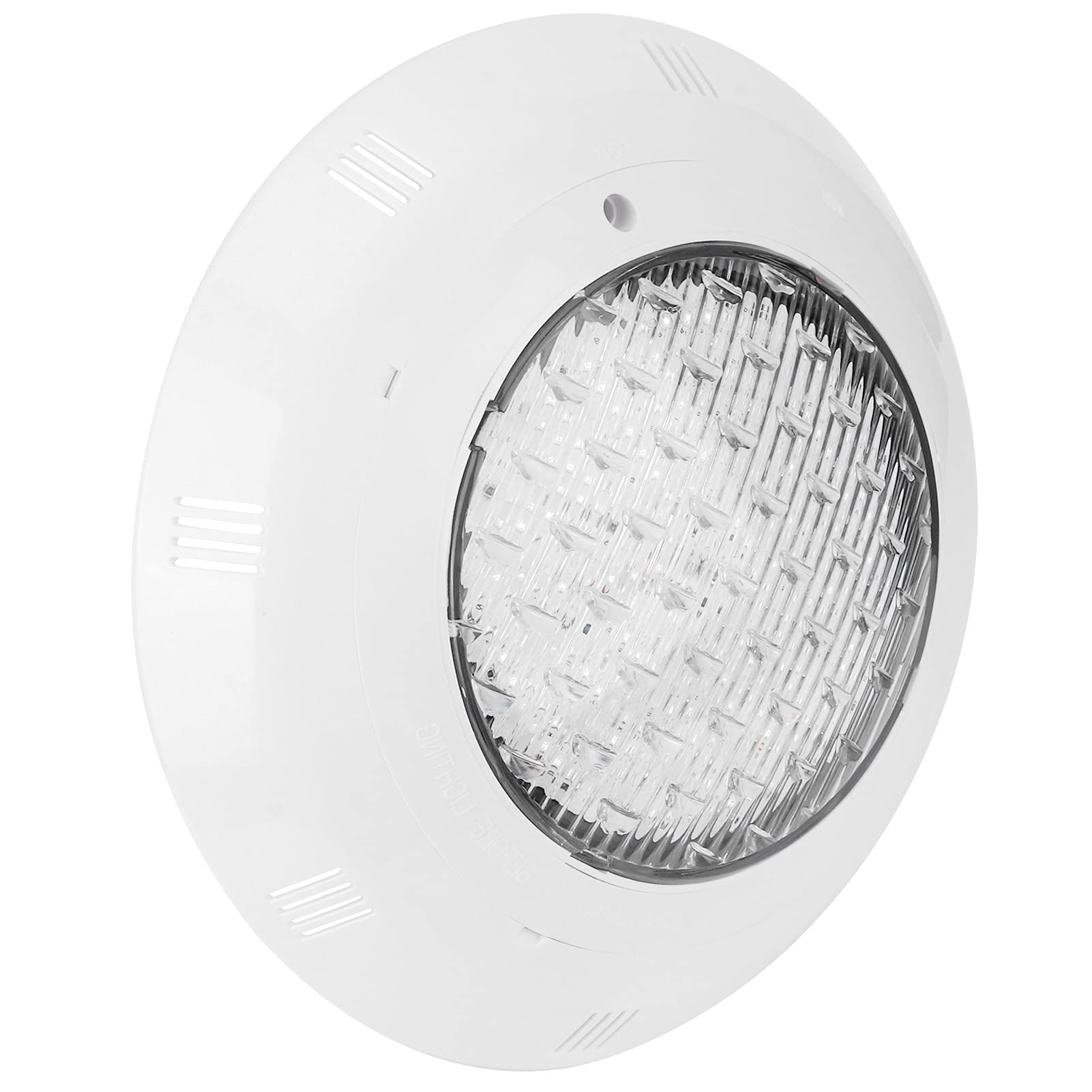 Aramox LED-Poolleuchte, Wandmontage, Unterwasserlampe, AC12 V, 18 W, 1800 Lm, mit SMD2835-PC-Gehäuse, IP68, Weißes Licht für Schwimmbäder, Aquarien, Brunnen, Teiche (25W)