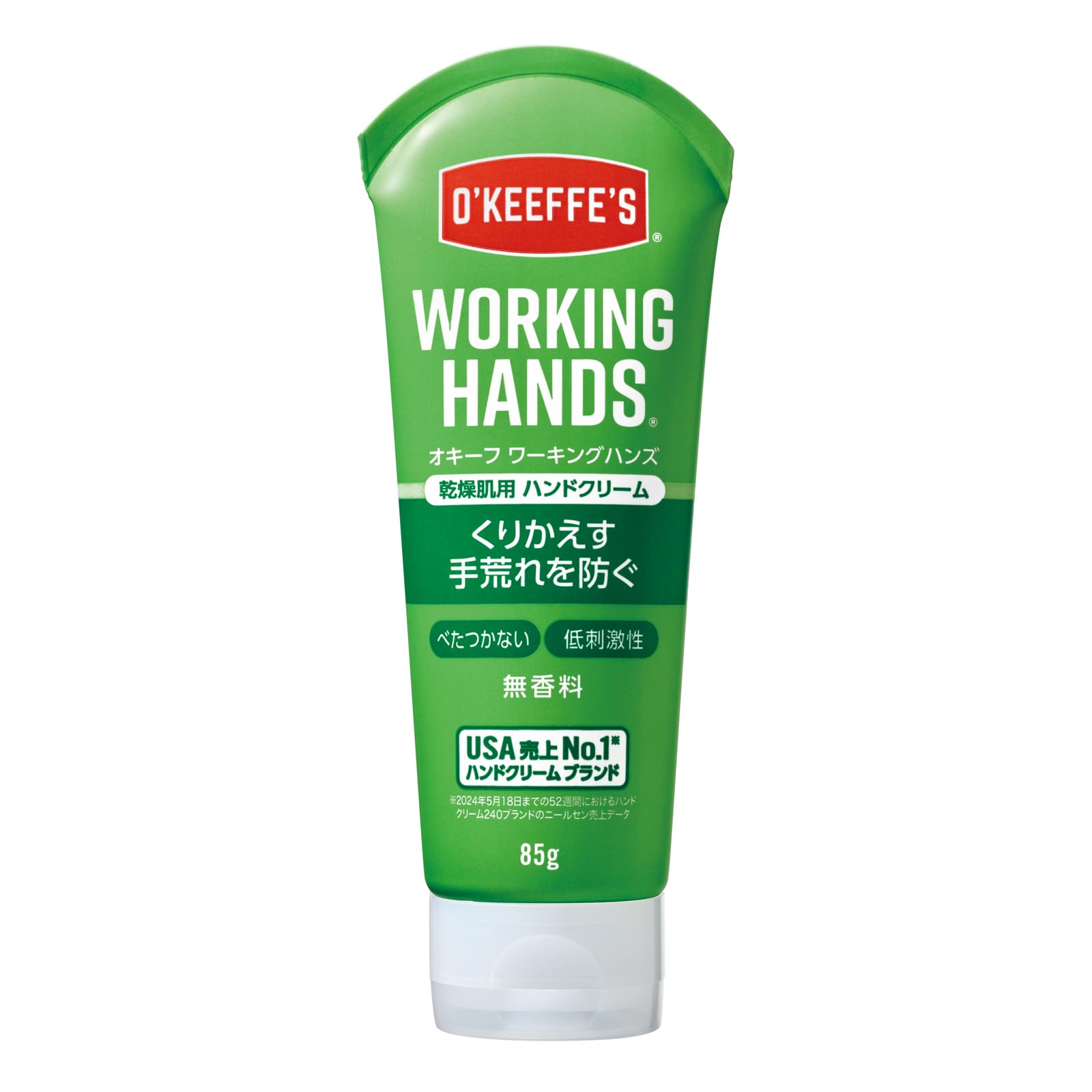 オキーフ O'KEEFFE'S オキーフ ワーキングハンズ 76g×4 オキーフ ワーキングハンズ 乾燥肌用ハンドクリーム 無香性 76g 呉工業