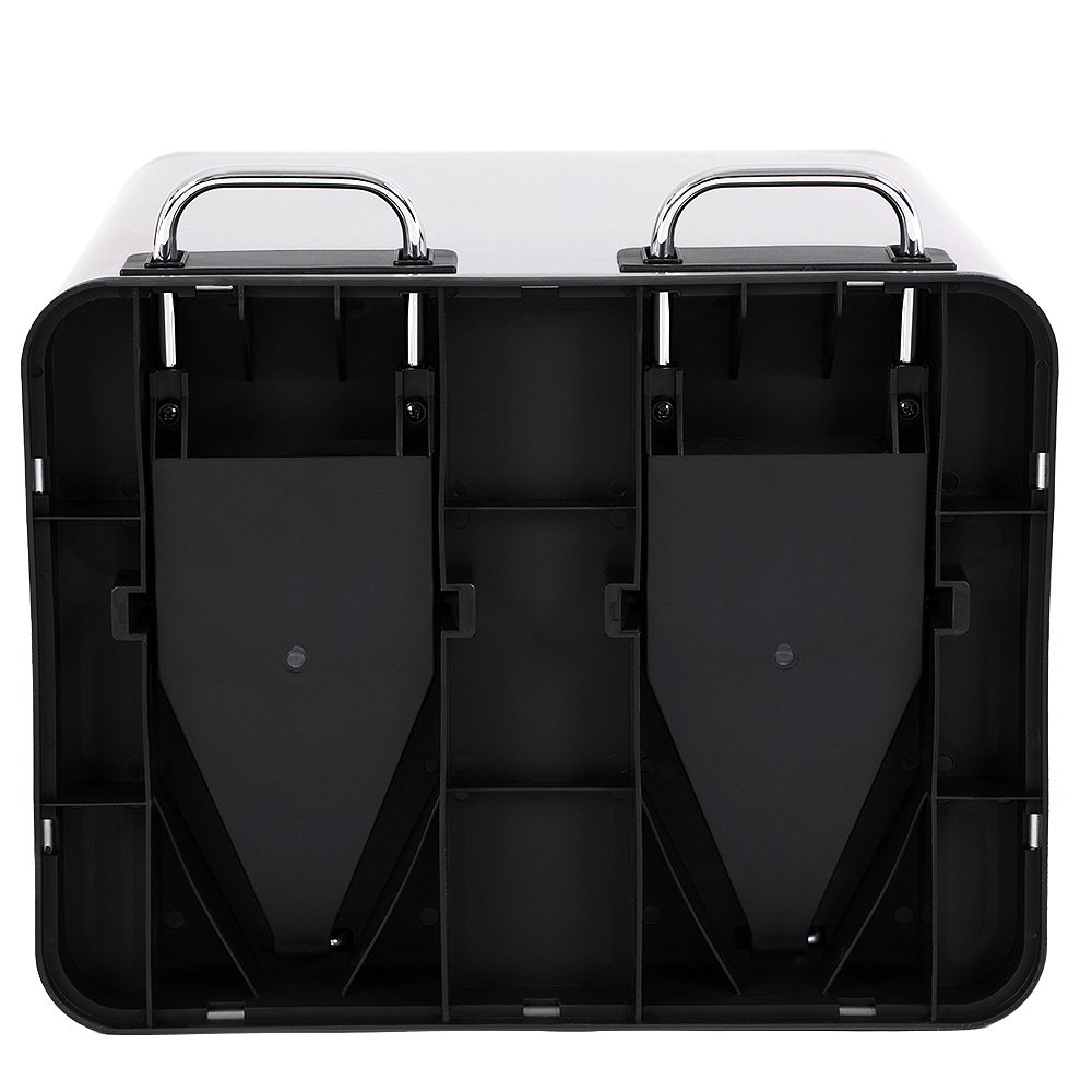 SONGMICS 30L Recycling Bin, Metal Rubbish Bin, Step Bin with Inner