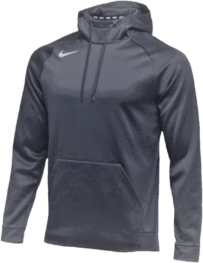 Nike Therma Men's Fleece Pullover Training Hoodie Hooded Sweatshirt, Anthracite, Small