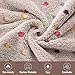 luciphia Hundedecke Katzendecken Waschbar Flauschig, 1 Pack 3 Decken Super Weich Fluffy, Kuscheldecke Fleece Haustier Decken für Hunde Katzen, Kann für Sofas, Autos, Betten, Helle Punkte 40 * 60cm