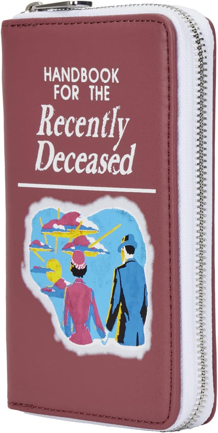 Loungefly Beetlejuice Handbook for the Recently Deceased Faux Leather Wallet - Image 2