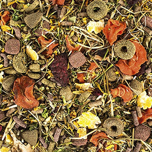Tropifit Premium Plus Chinchilla 750g - Alleinfutter für Chinchillas mit Alfalfa, Äpfeln und getrockneten Kräutern – mit Leinsamen und Sonnenblumenkerne