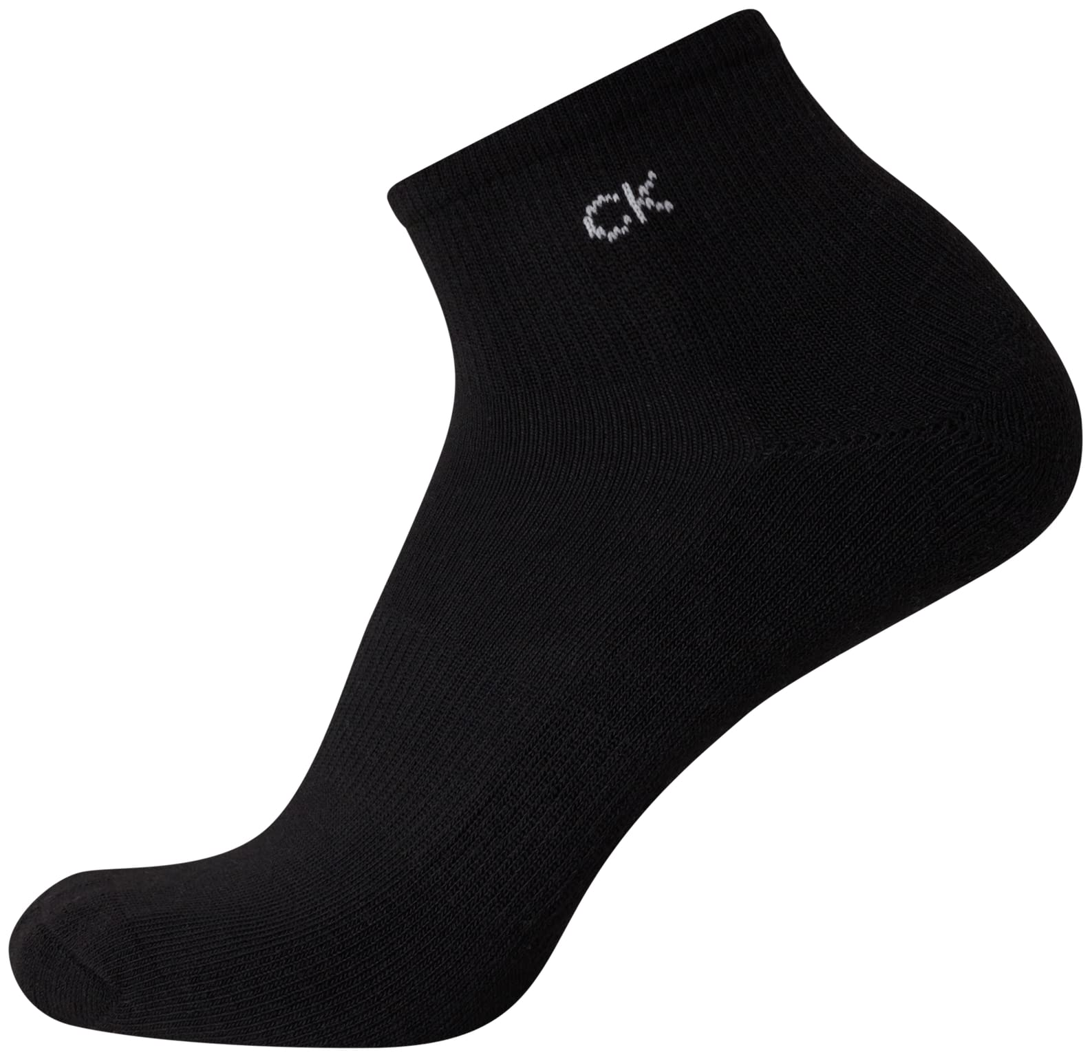 Calvin Klein Herren Quarter Socken – 12 Stück, atmungsaktiv, weich gepolstert, Viertelschnitt, athletische Knöchelsocken für Herren
