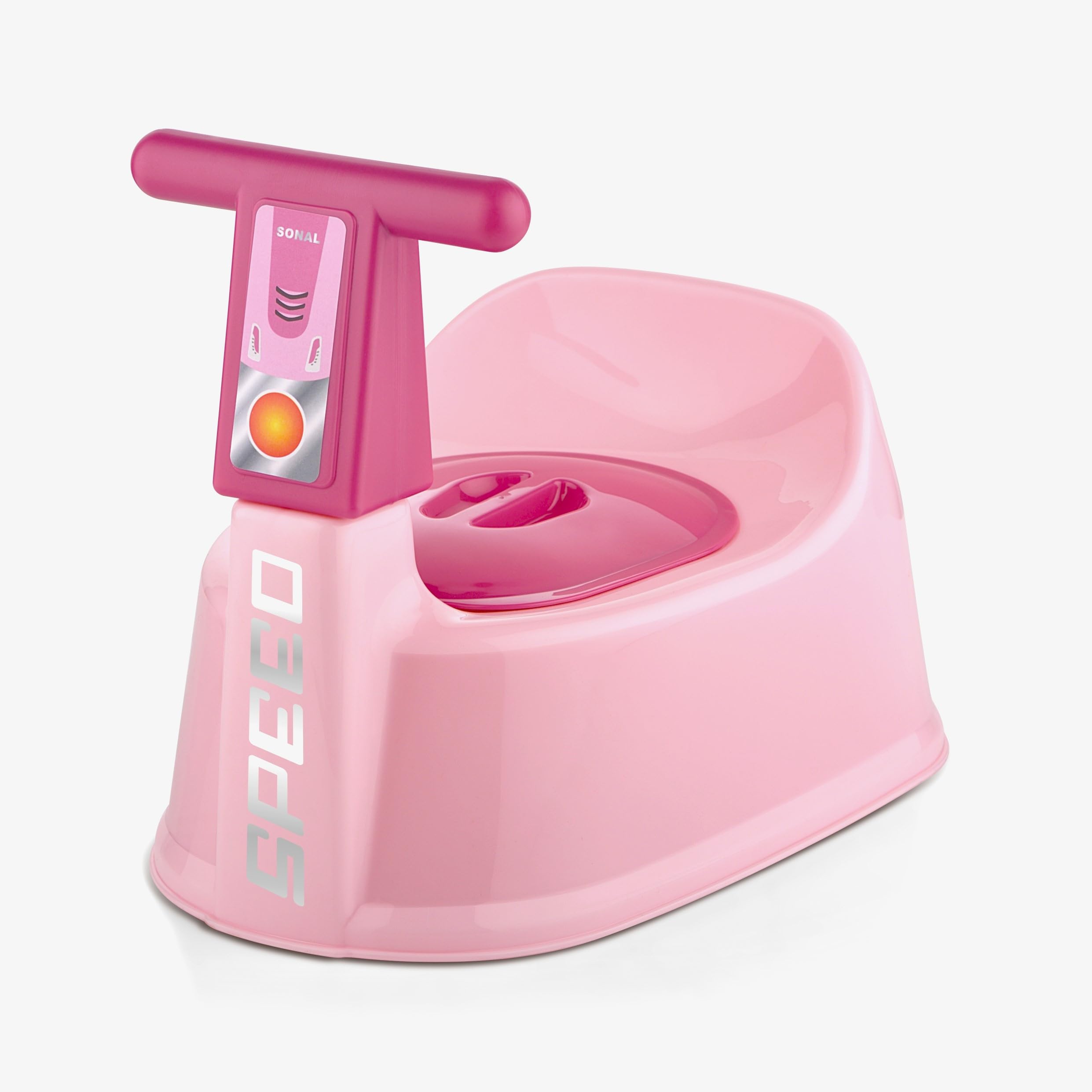 SONAL - BIKE (Small Size) Baby Potty Training Toilet Seat without Removable Tray, Lid (Age 6-12 Month) Potty Seat/Potty Box (Pink)-image-15
