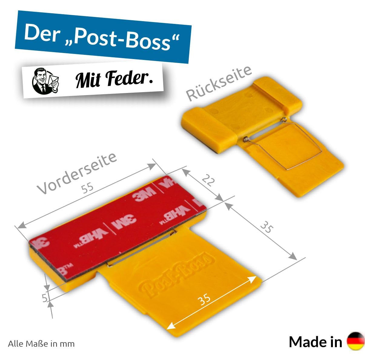 Tu detector de correo analógico. Nunca abras tu buzón gratis
