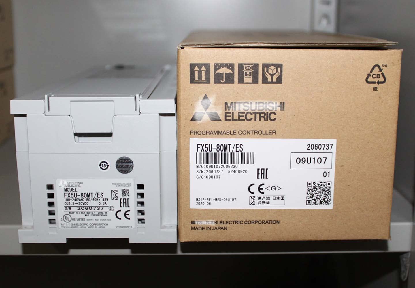 Amazon.co.jp: FX5U-80MT/ES MELSEC iQ-Fシリーズ FX5U CPU