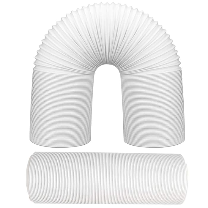 Buy QLOUNI Portable Air Conditioner Exhaust Hose 5.12" Diameter, 59