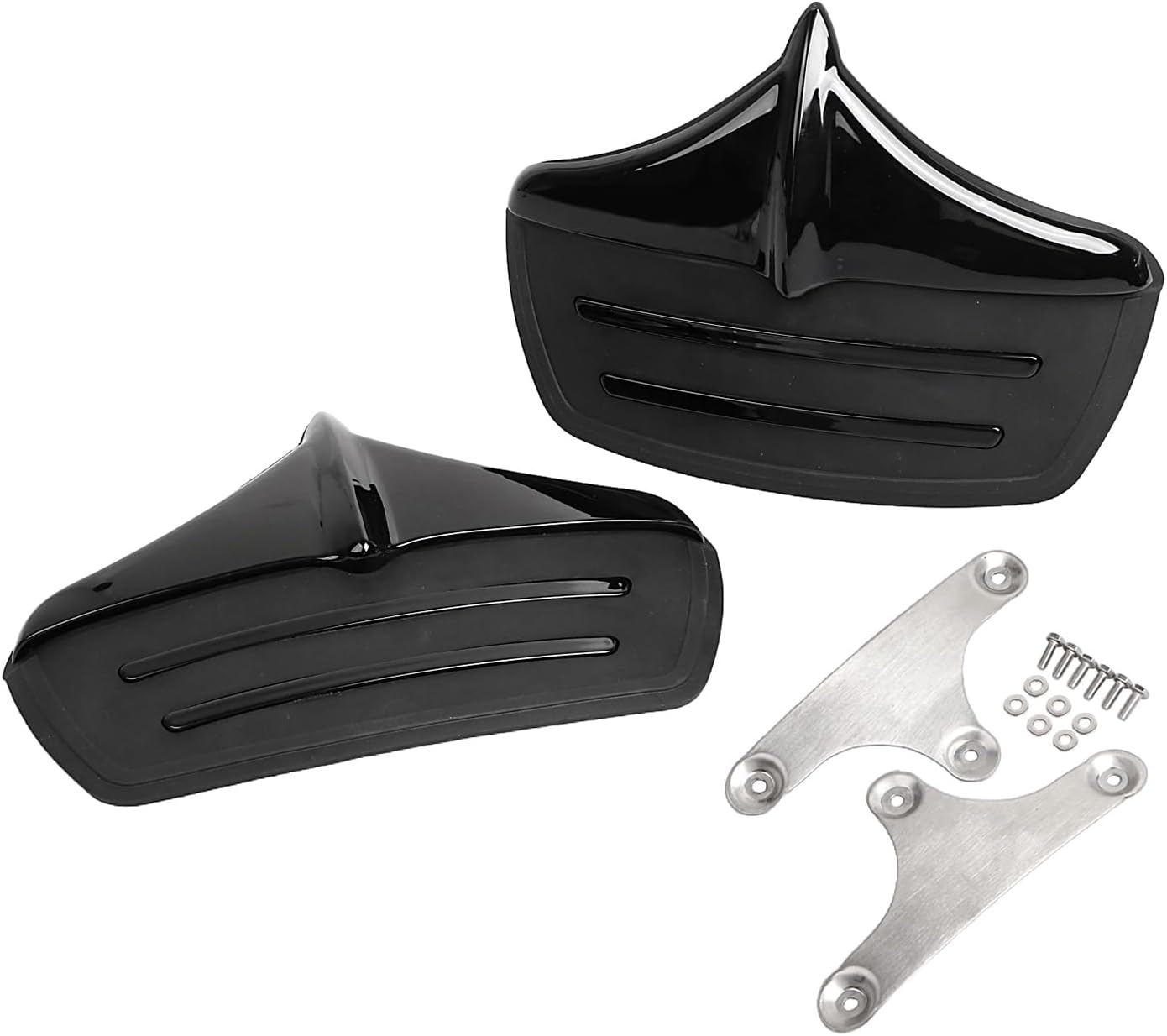 Rear Fender Mud Flap Accent Guard Fit for Harley Tri Glide Ultra FLHTCUTG 2011-2023 FLHXXX Street Glide Trikes 2011, Chrome