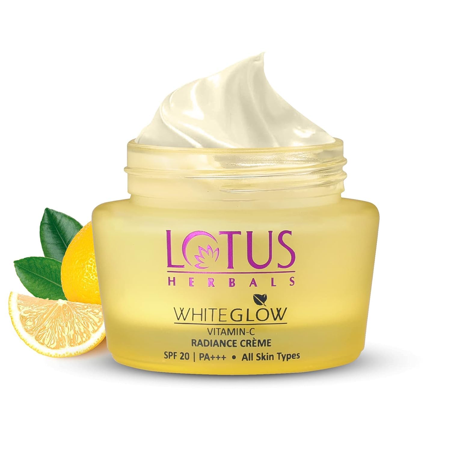 New year Sale Lotus Herbals WhiteGlow Vitamin C Radiance Cream | SPF 20 | For Dark Spots & Dull Skin | Anti- Pollution | 50g New year Sale Lotus Herbals WhiteGlow Vitamin C Radiance Cream | SPF 20 | For Dark Spots & Dull Skin | Anti- Pollution | 50g