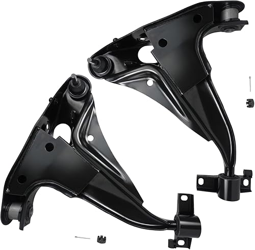 Miniatura 96 de Detroit Axle - Brazos de control delanteros para Nissan Pathfinder Frontier Xterra, 2 brazos de control superiores con rótulas, conjunto de par