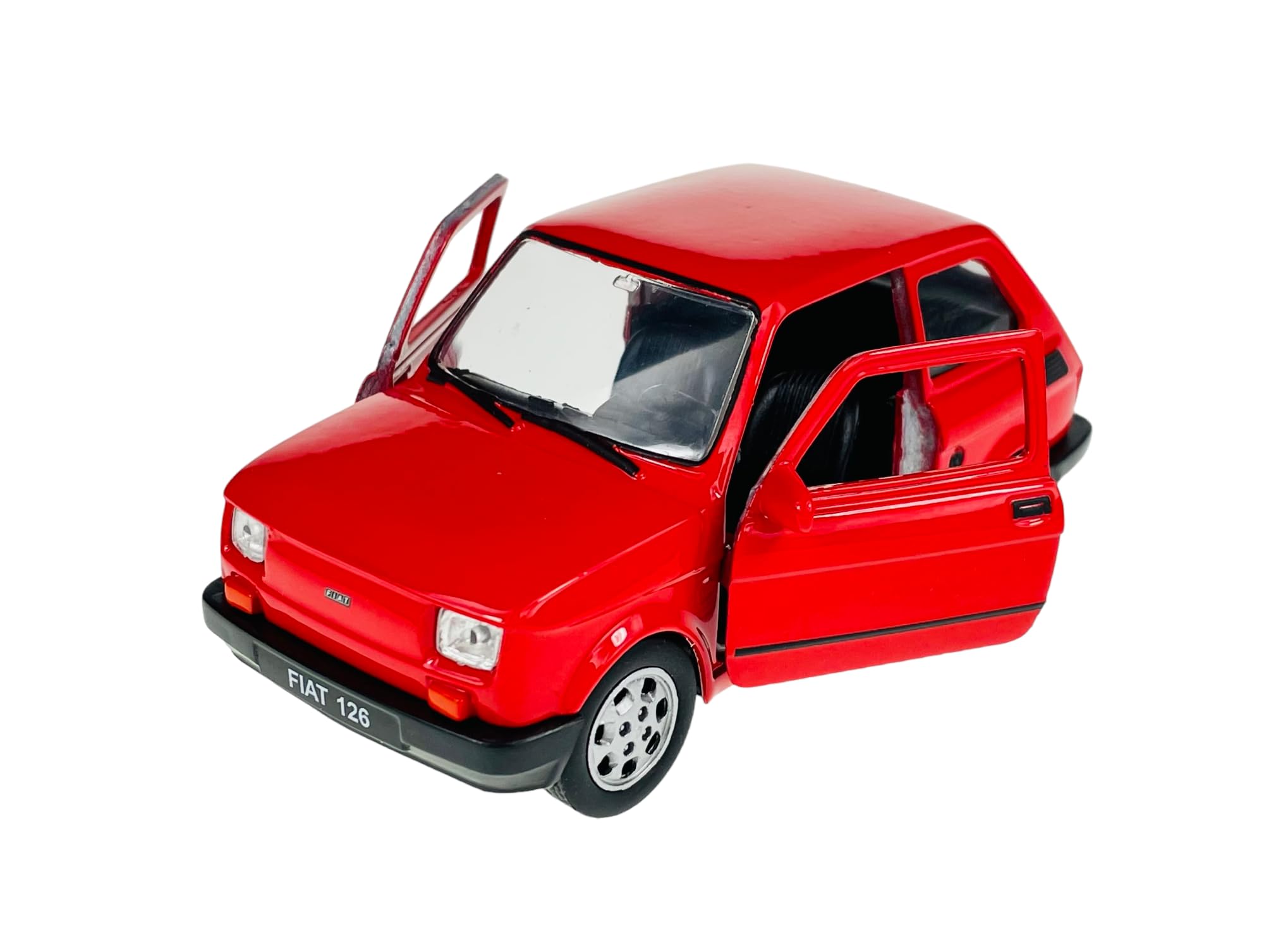 Welly FIAT 126 Polski Red Fiat 126p 1972-2000 1/21 Model Car Die Cast New in Box Welly FIAT 126 Polski Red Fiat 126p 1972-2000 1/21 Model Car Die Cast New in Box