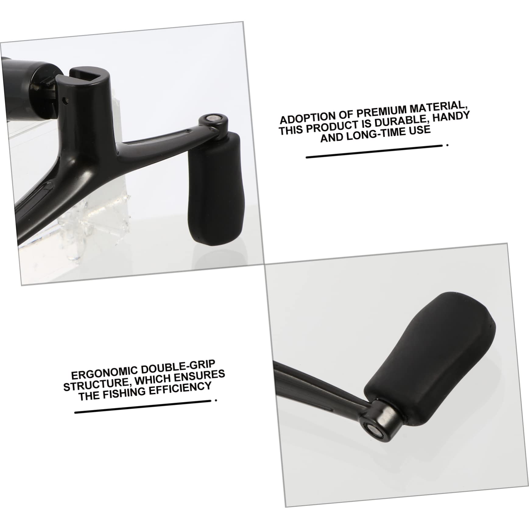 KOMBIUDA Fishing Accessory Kit Reel Handle Grip Power Handle Knob Fishing Rod Parts for Rocker Arm