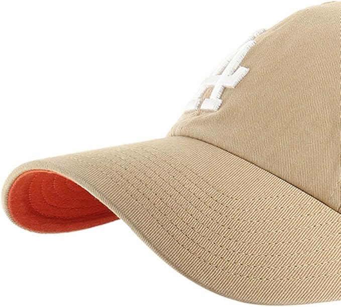 47 Gorra Dad Hat Dodgers Los Angeles Ballpark Clean Up - Caqui miniatura 3