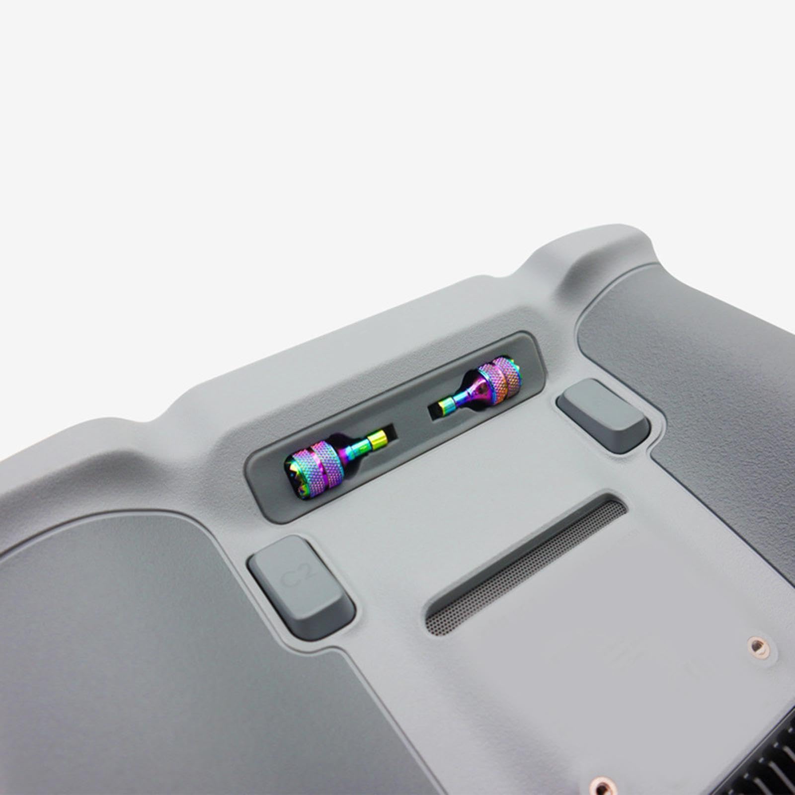 Yiju 2 Pieces Joystick Thumb Stick Remote Control Joysticks Replacement Parts Protector Rod for Remote Control with Screen RC RC 2, Multicolor