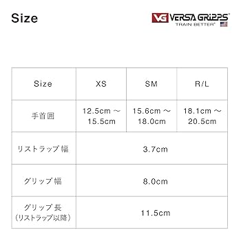 VERSA GRIPPS PRO パワーグリップ SM ブルー パワーグリップ バーサグリップVERSA GRIPPS(プロ)新品ブルーXS