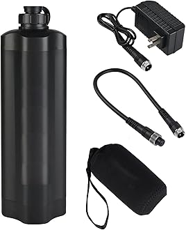 Lithium Battery Pack 14.8V 5000mAh 10000mAh Replaceable Battery 14.8V Electric Winch Lithium Batteries with Charger for 0-150W Motor Conversion Kit