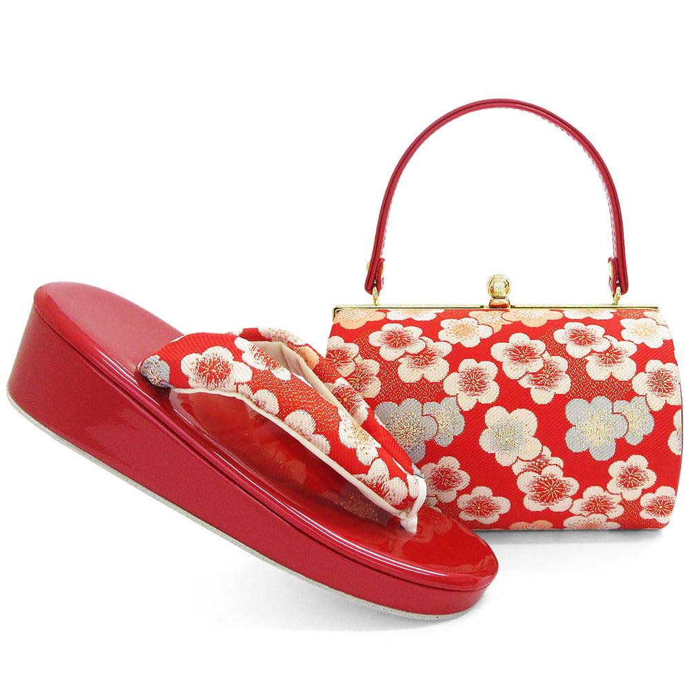 七五三用西陣草履バッグセット7歳