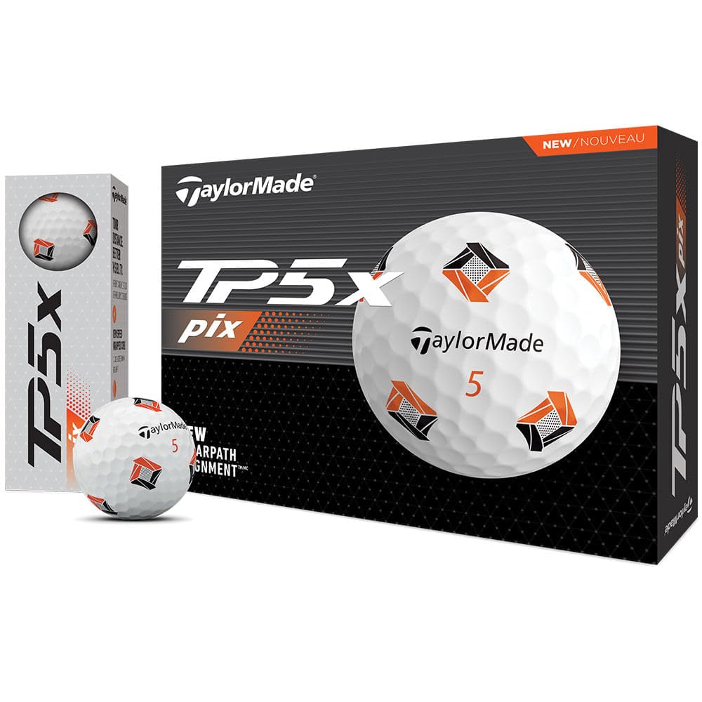 TAYLORMADE TP5X pix PAC-MANデザイン 12個入り TaylorMade TP5x Pix DICE Limited Edition Golf Balls | eBay