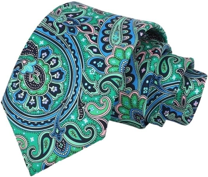 Casual Business Wedding Printed Tie Embroidered Men's Formal Everyday Necktie