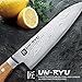 Shimomura Industry VG-10 UNR-01 Damascus Kitchen Knife, Unryu, 6.7 inches (170 mm), 33 Layers, Elegant Haze Pattern, Made in Niigata, Tsubamesanjo