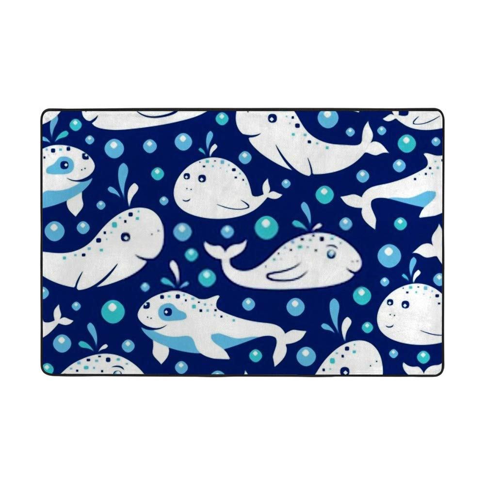 Tapis en velours doux et coton stretch bleu, douceur corail pour votre salon