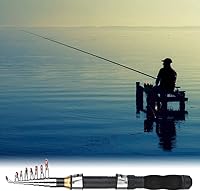 Vista 7 de Small Fishing Rods, Portable Sea Fishing Rod, Short Rod, Ice, Mini Sea Tools 28049-100 (#5)