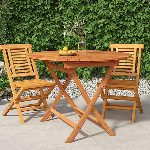KCCKOM Folding Patio Table ? 33.5