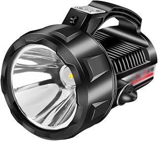 Flashlights High Lumens, 1000W Portable Super Bright LED Searchlight Flashlight Warning Light USB Outdoor Lantern Handheld Spotlight