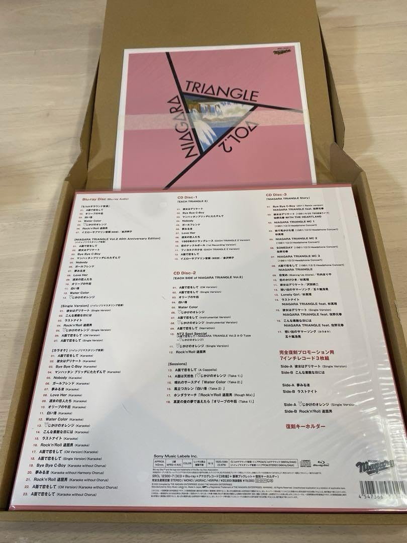 Amazon.co.jp: NIAGARA TRIANGLE Vol.2 VOX 生産限定盤 : 楽器・音響機器