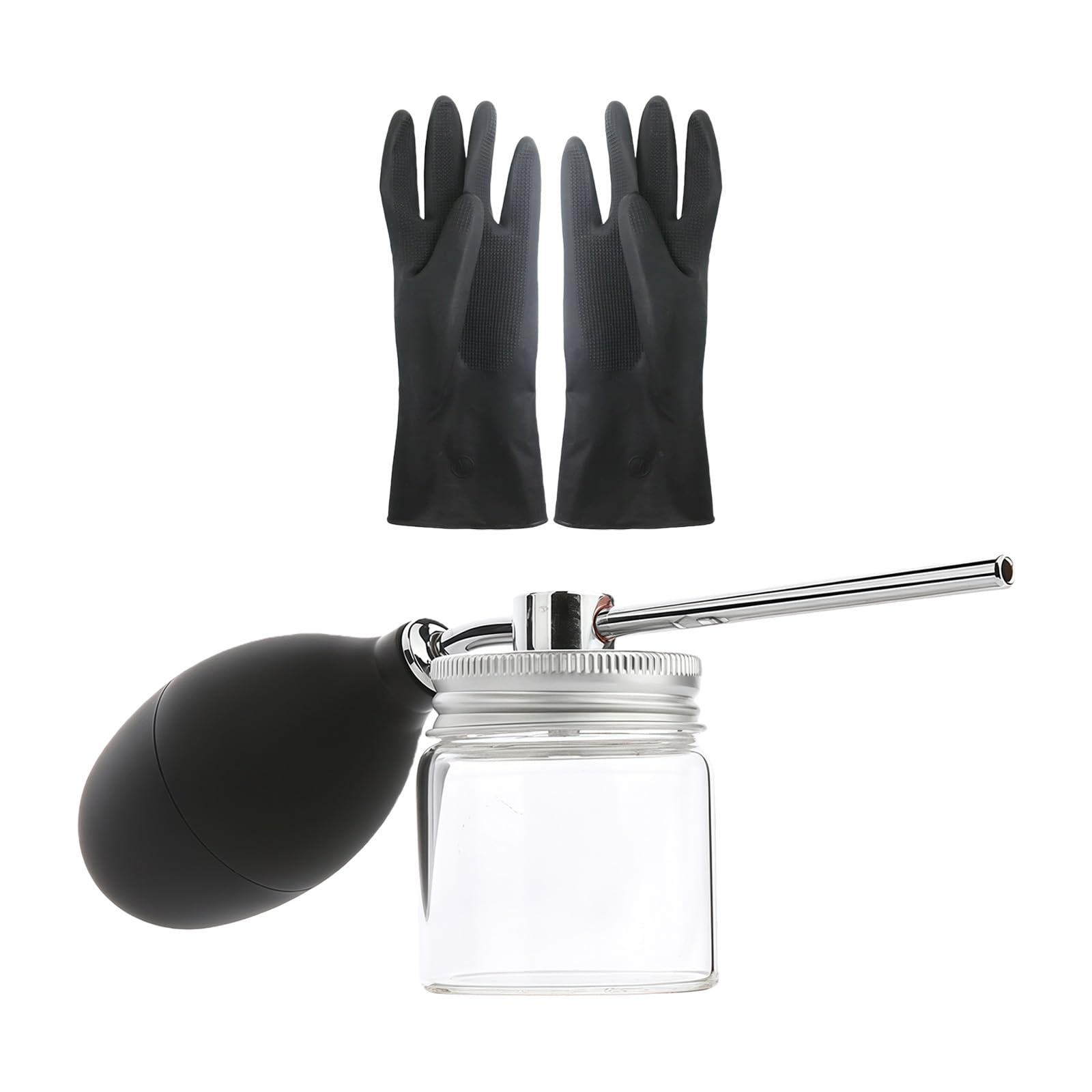 YROHGKPN Ergonomic Sprays Bottle for Refillable Powder Features Latex Gloves for Comfortable Plant Care Applications Durability Sprays