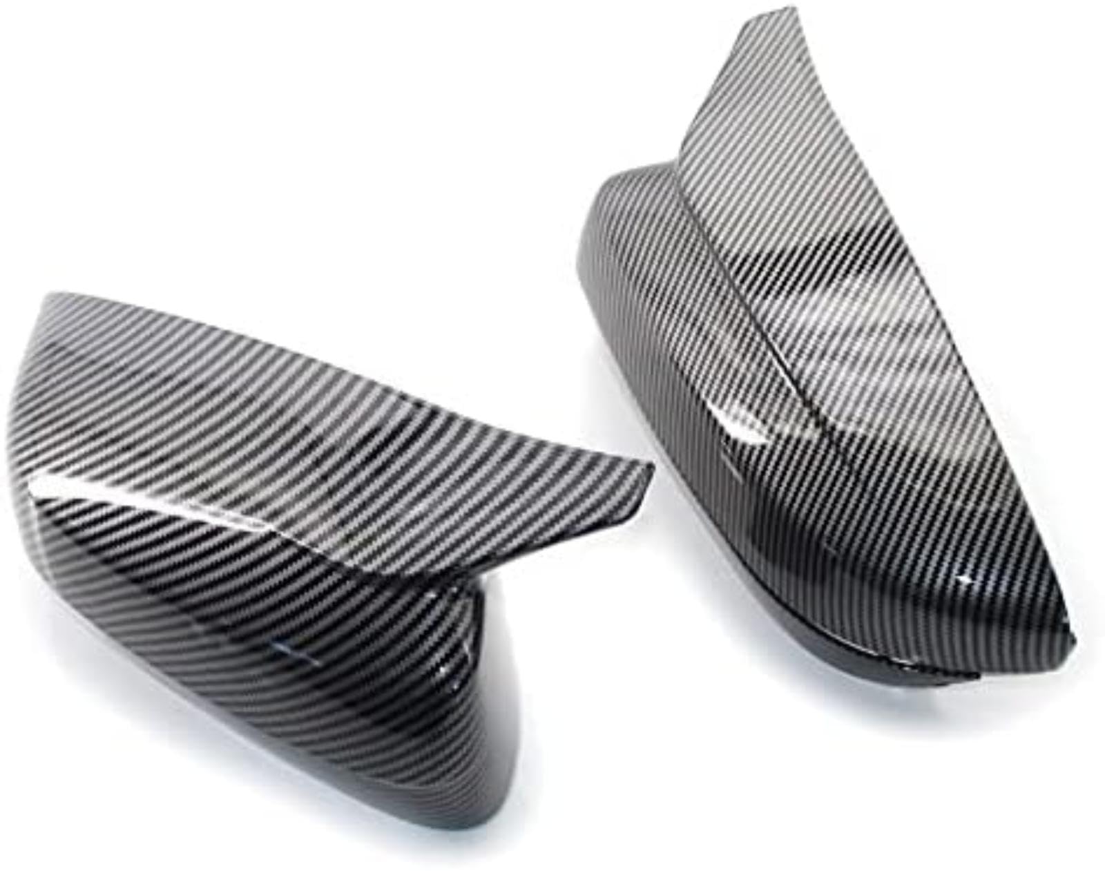 Dla Bmw 3 5 7 serii G20 2019-2021 G30 G11 G12 1 para Lhd Abs czarny błyszczący boczne lusterko wsteczne osłona na lusterko wsteczne czapki Obudowa lusterka auta (Lhd bright Black)