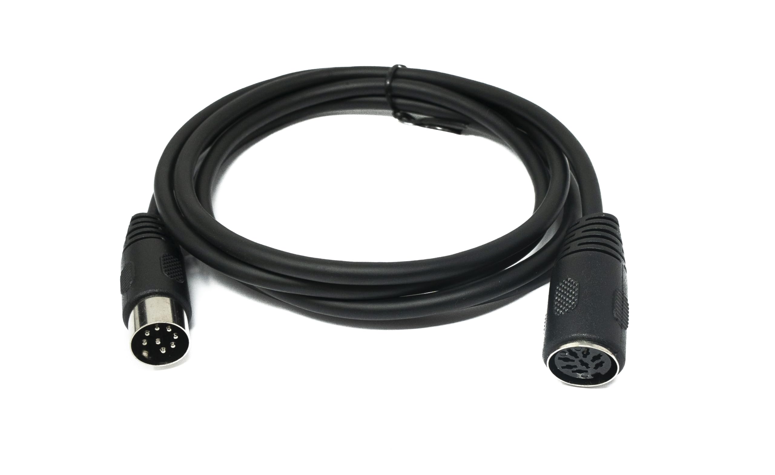 System-S S-Video Câble 150 cm DIN 8 broches mâle vers femelle Noir