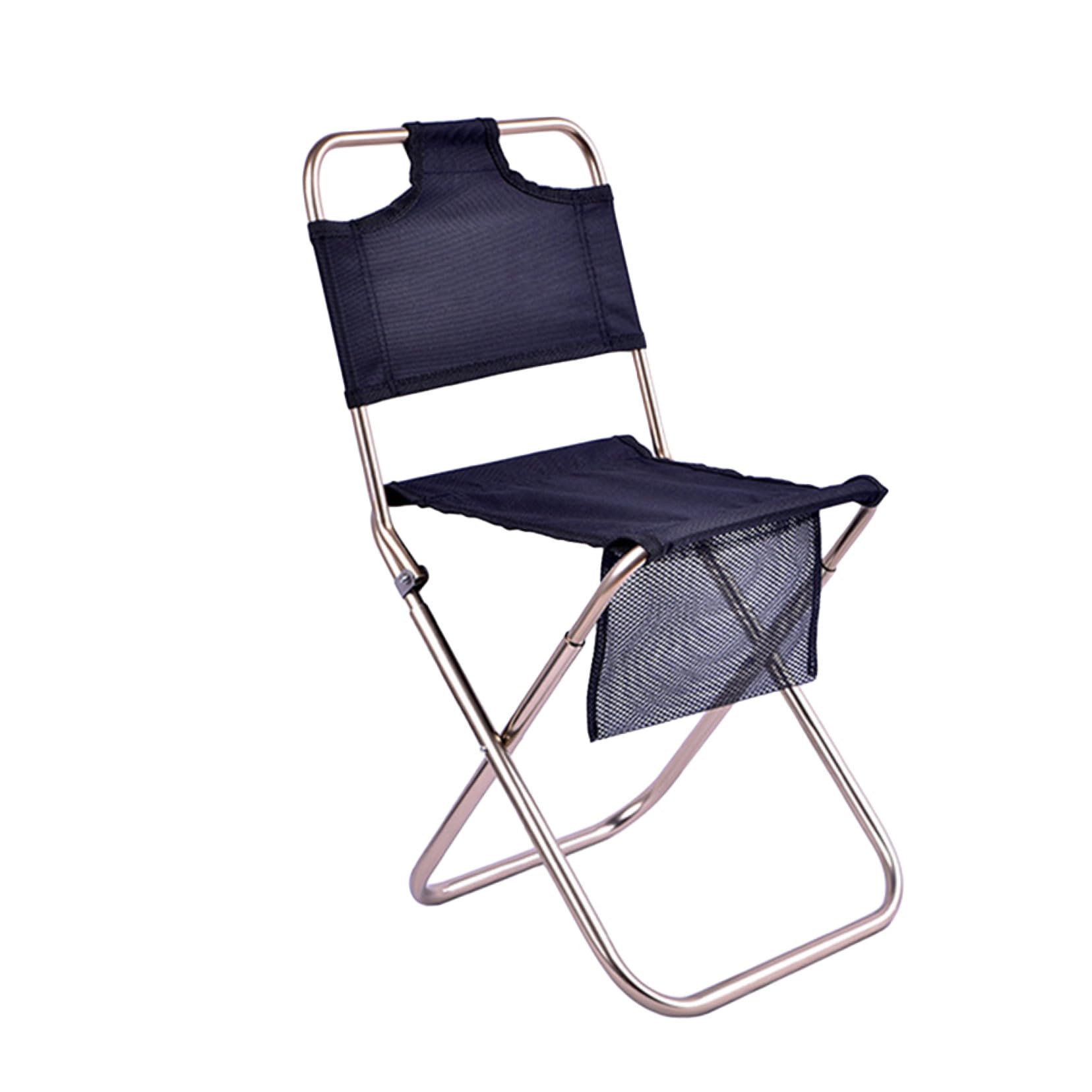 Happyyami Folding Chair Outdoor Portable Fishing Stool Lightweight Foldable Seat for Camping Hiking Travel Picnics Sketching