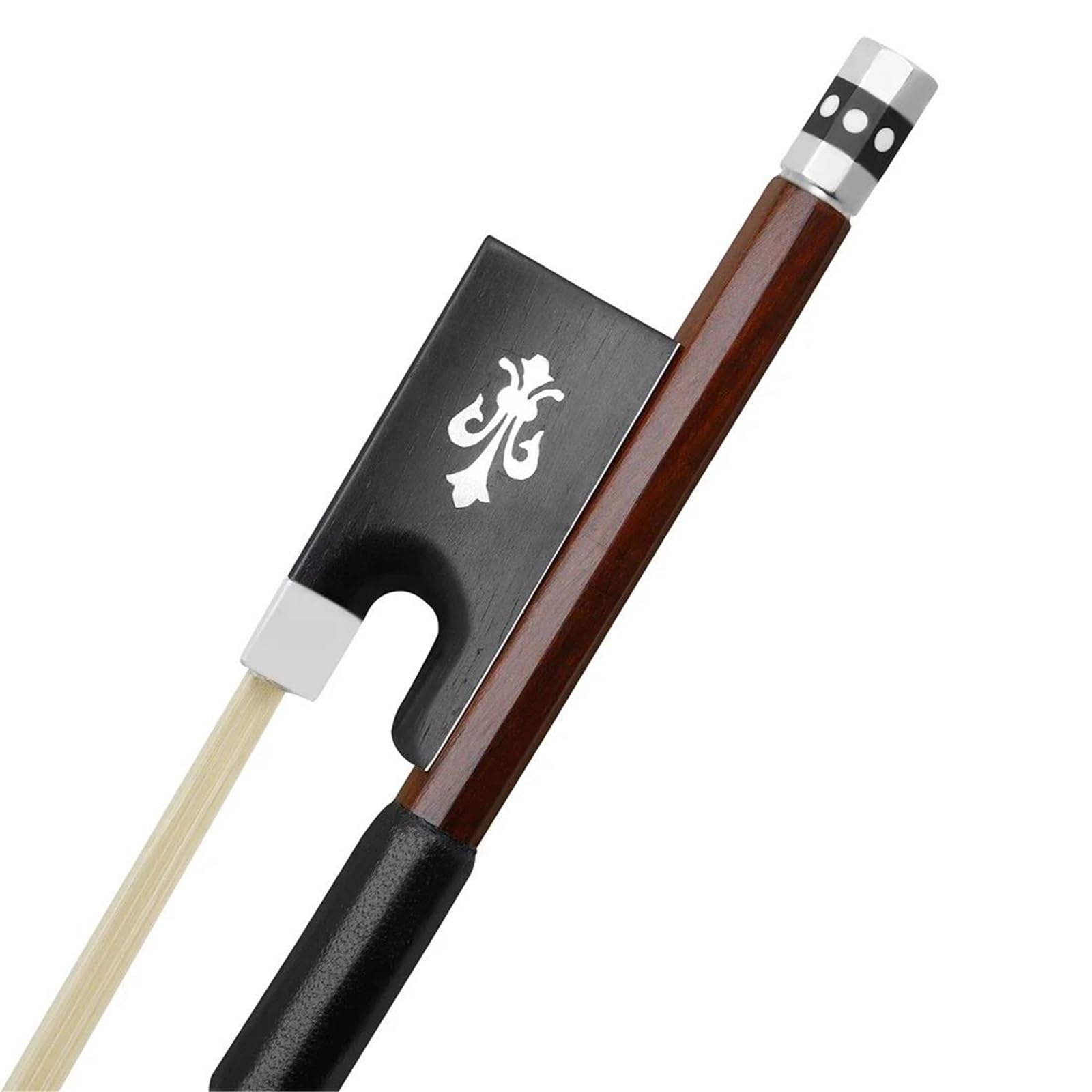 Archet De Violon Pour Pratique Archet et étui pour violon 4/4 en bois de santal accessoires professionnels pour la pratique et la performance