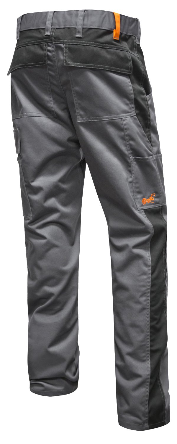 strongAnt Pantalones de Trabajo de Carga elástica con Rodilleras, Bolsillos y Cremallera para Hombre — view 30
