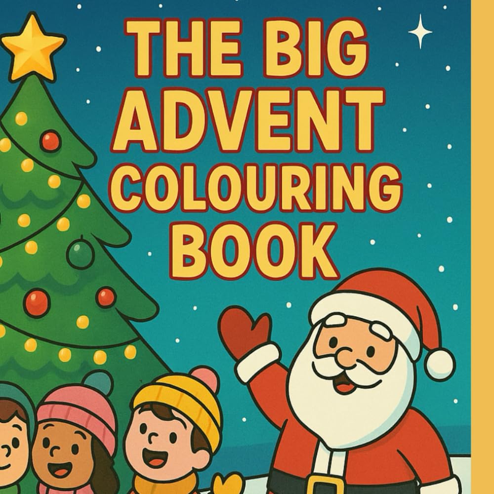 The Big Advent Calendar Colouring Book: Count down the days with colouring