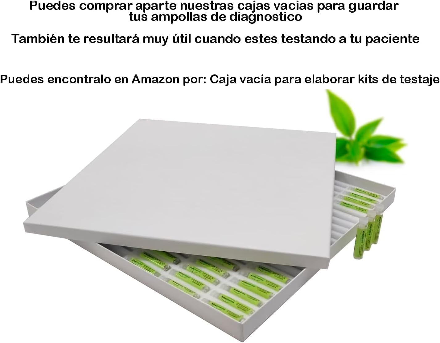 Kit de Intolerancias Alimentarias para el Testaje Kinesiologico a Personas Intolerantes | Set 126 Ampollas con Carnes, Pescados, Frutas, Verduras, Bebidas (Ver Alimentos en las Imagenes)